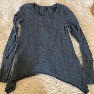 Lululemon grey sweatshirt